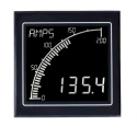 Trumeter Digital Ammeter AC/DC 10000 A, 68 mm x 68 mm Cutout, 1% Accuracy APM-AMP-APO