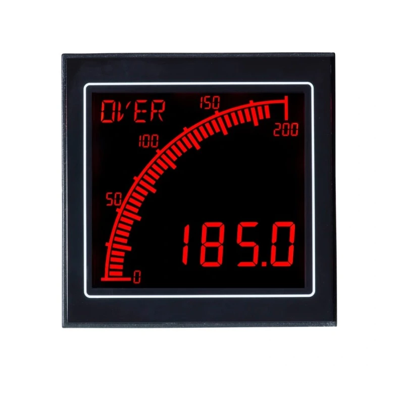 Trumeter Digital Ammeter AC/DC 10000 A, 68 mm x 68 mm Cutout, 1% Accuracy APM-AMP-APO