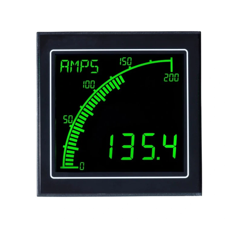 Trumeter Digital Ammeter AC/DC 10000 A, 68 mm x 68 mm Cutout, 1% Accuracy APM-AMP-APO