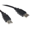 Roline USB Cable Male USB Type A to Male USB Type A 1.8 m Black USB 2.0 11.02.8918-100