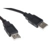 Roline USB Cable Male USB Type A to Male USB Type A 1.8 m Black USB 2.0 11.02.8918-100