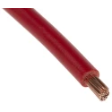 Lapp ÖLFLEX® Series Red 4 mm² Hook Up Wire, 100 m, Polyvinyl Chloride, Single Core, 450/750V, 70°C 4520043