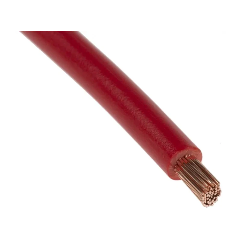 Lapp ÖLFLEX® Series Red 4 mm² Hook Up Wire, 100 m, Polyvinyl Chloride, Single Core, 450/750V, 70°C 4520043