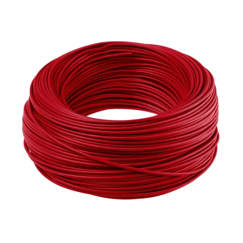 Lapp ÖLFLEX® Series Red 4 mm² Hook Up Wire, 100 m, Polyvinyl Chloride, Single Core, 450/750V, 70°C 4520043