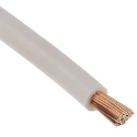Lapp ÖLFLEX® Series White 4 mm² Hook Up Wire, Polyvinyl Chloride Insulation, 450/750 V, 100 m Length, Model 4520053