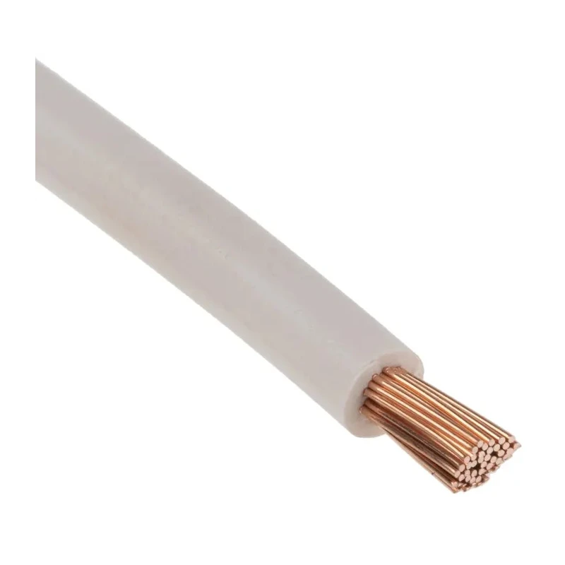 Lapp ÖLFLEX® Series White 4 mm² Hook Up Wire, Polyvinyl Chloride Insulation, 450/750 V, 100 m Length, Model 4520053