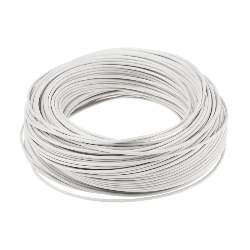 Lapp ÖLFLEX® Series White 4 mm² Hook Up Wire, Polyvinyl Chloride Insulation, 450/750 V, 100 m Length, Model 4520053