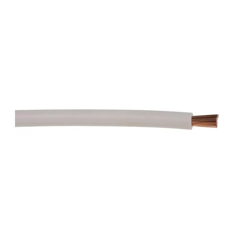 Lapp ÖLFLEX® Series White 4 mm² Hook Up Wire, Polyvinyl Chloride Insulation, 450/750 V, 100 m Length, Model 4520053