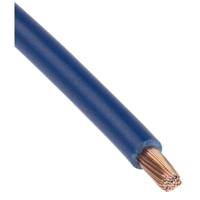 Lapp ÖLFLEX® Series Dark Blue 6 mm² Hook Up Wire 100 m Polyvinyl Chloride 450, 750V 4520144