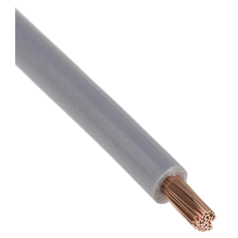 Lapp ÖLFLEX® Series Grey 4 mm² Hook Up Wire, 100 m, Polyvinyl Chloride, 450/750V, Flame Retardant, 4520063