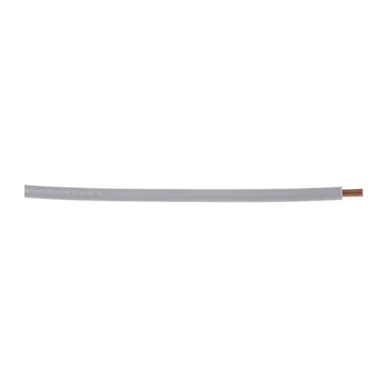 Lapp ÖLFLEX® Series Grey 4 mm² Hook Up Wire, 100 m, Polyvinyl Chloride, 450/750V, Flame Retardant, 4520063
