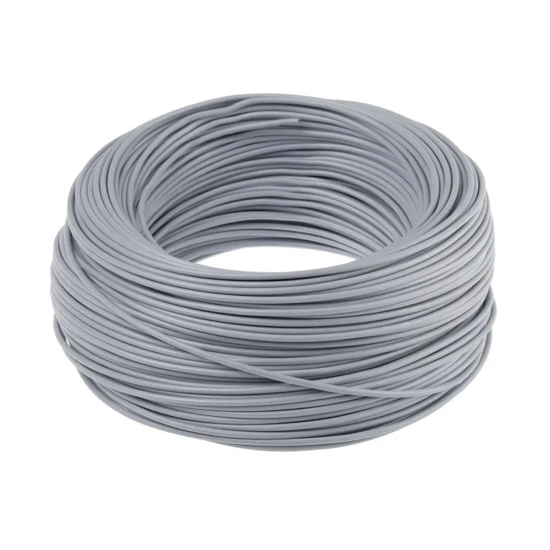Lapp ÖLFLEX® Series Grey 4 mm² Hook Up Wire, 100 m, Polyvinyl Chloride, 450/750V, Flame Retardant, 4520063
