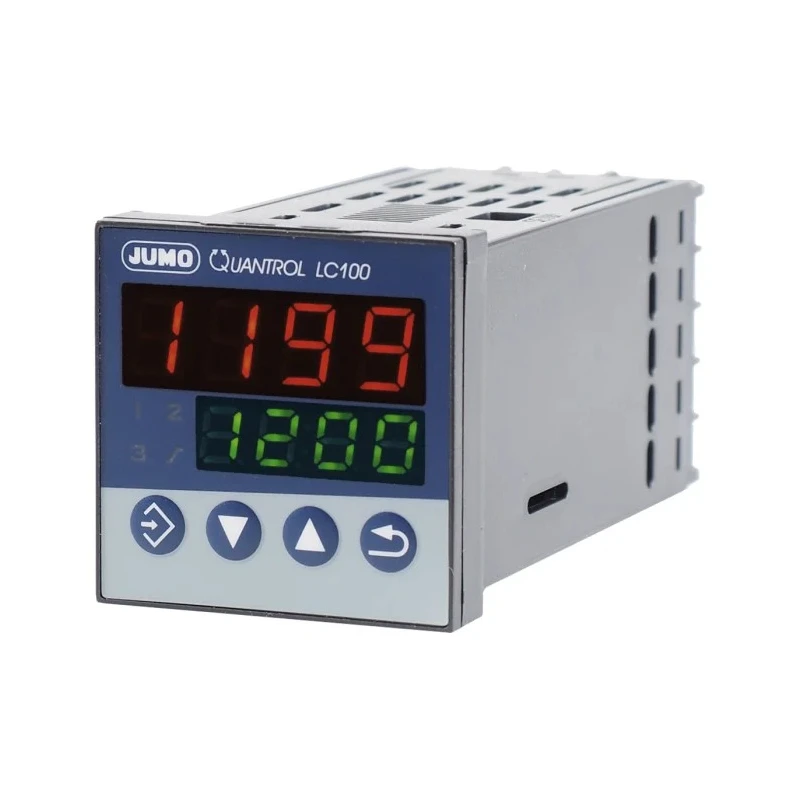 Jumo QUANTROL Panel PID Temperature Controller 1 Input, 1 Output 1 Relay 240V AC On-Off 702031/8-0000-23