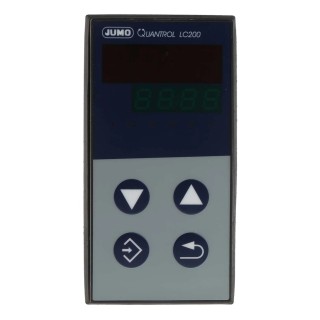 Jumo QUANTROL Panel PID Temperature Controller 1 Input 2 Output Logic/SSR 240V AC On-Off 702032/8-2100-23