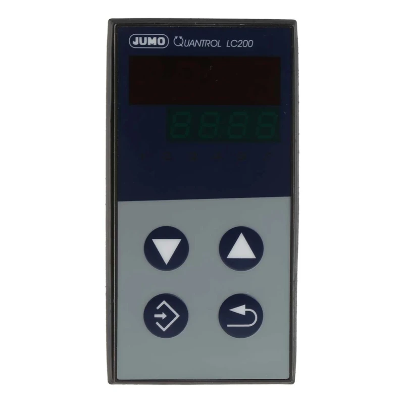 Jumo QUANTROL Panel PID Temperature Controller 1 Input 2 Output Logic/SSR 240V AC On-Off 702032/8-2100-23