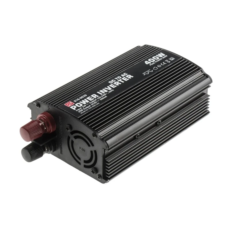 RS PRO 300W Power Inverter, 24V DC Input, 230V AC Output 816-0030