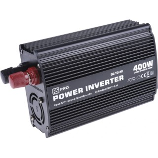 RS PRO 400 W Fixed Installation DC-AC Power Inverter 12V DC Input, 230V AC Output 816-0037