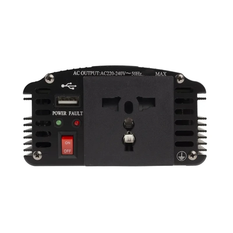 RS PRO 500W Power Inverter 12V DC Input 230V AC Output Universal Connector 40°C Max Operating Temp 816-0034