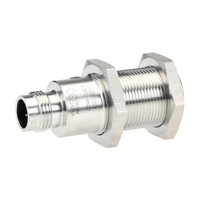 Omron Retroreflective Photoelectric Sensor Barrel Style 100 mm to 4 m Detection Range NPN Output IP68 IP69K IP67 E3FC-RN21