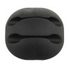 RS PRO Black Polyvinyl Chloride Cable Retainer, Black, 2 Apertures, 33.2mm Length x 15mm Width 179-2894