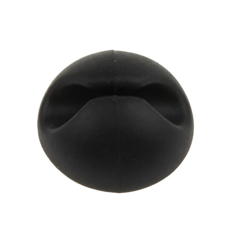RS PRO Black Polyvinyl Chloride Cable Retainer, Self-Adhesive, Aperture 1, 15 mm x 10 mm 179-2893