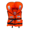 Robustt Life Jacket Polyester Fabric with EPE Foam for Adult Safety Jacket Along with Whistle- Weight Capacity Upto 125 Kg (Pa