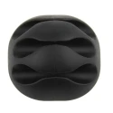 RS PRO Black Polyvinyl Chloride Cable Retainer, Self-Adhesive, 3 Apertures, 34mm x 15.5mm 179-2896