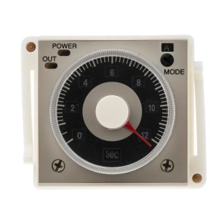 RS PRO Panel Timer Relay 2-Contact 100 to 125 V dc 24 V ac 48 V ac 0.1 s to 300 h Multifunction DPDT 179-2916