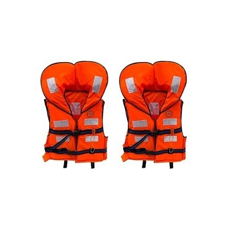 Buy Robustt Life Jacket Polyester Fabric with EPE Foam(2 piece)
