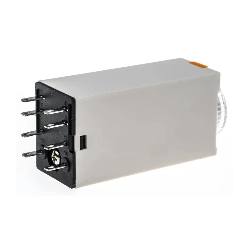 RS PRO Timer Relay 2-Contact 230V AC 0.5 to 10 s ON Delay DPDT Switch Configuration 179-2929