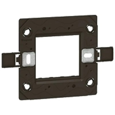 Legrand Black 1 Gang Frame Plastic Material 74mm Height 74mm Width 9.7mm Depth 5 760 21