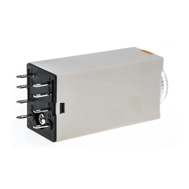 RS PRO Timer Relay 2-Contact DPDT Switch Configuration 24 V dc 24V ac 0.5 to 10 s ON Delay 179-2949