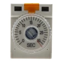 RS PRO Timer Relay 2-Contact 24 V dc 24V ac 1 to 30 s ON Delay DPDT Switch Configuration 179-2950
