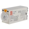 RS PRO Timer Relay 4-Contact 24 V DC 24 V AC 0.5 to 10 min On Delay 4PDT Switch Configuration 179-2985