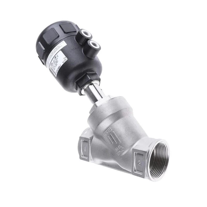 Burkert Angle type Pneumatic Actuated Valve 16 bar 1.5 in 178895