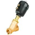 Burkert Angle Type Pneumatic Actuated Valve, 1 in Threaded Inlet/Outlet, Stainless Steel, 16 bar Max Pressure 178850