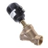 Burkert Angle Type Pneumatic Actuated Valve Stainless Steel 1.5 in 16 bar 178896