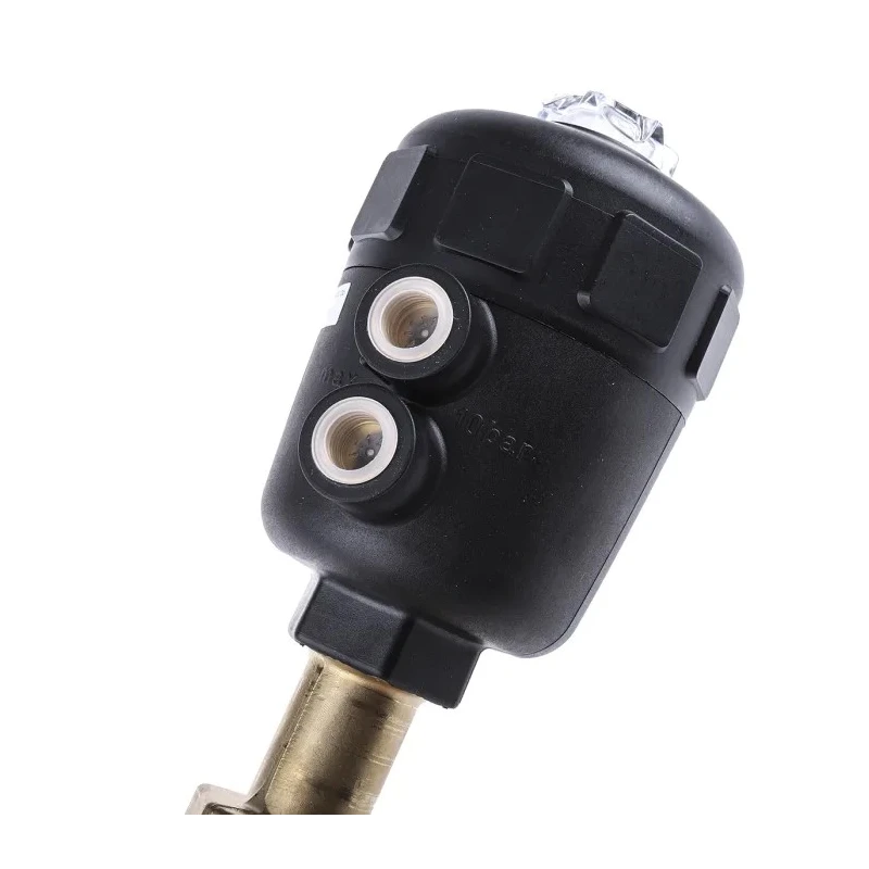 Burkert Angle Type Pneumatic Actuated Valve Stainless Steel 1.5 in 16 bar 178896