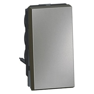 Legrand Arteor Silver White 3 Gang 2 Way Double Pole Light Switch 10A 250V 5 725 05