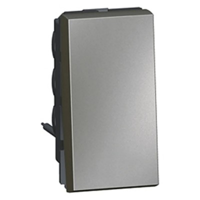 Legrand Arteor Silver White 3 Gang 2 Way Double Pole Light Switch 10A 250V 5 725 05