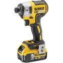 DeWALT 18V Cordless Power Tool Kit with Brushless Hammer Drill, Impact Driver, and Angle Grinder DCK305P2T-GB