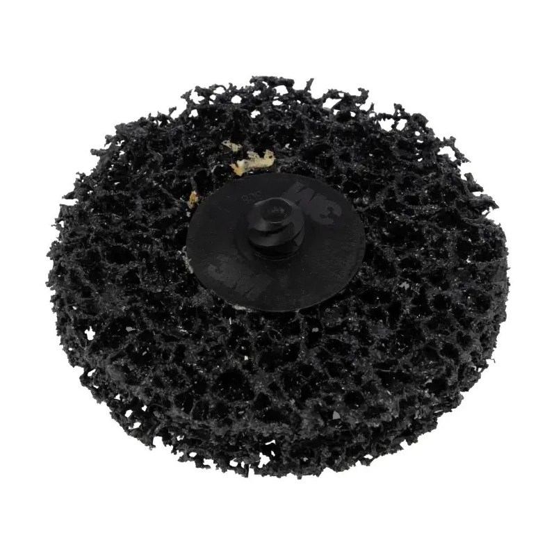 3M Silicon Carbide Abrasive Disc, 76 mm Diameter, Extra Coarse Grade, 10 Grit, Model 18350
