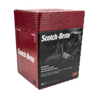 3M Very Fine Grade Silicon Carbide Sanding Pads 224mm x 158mm Pack of 20 64935