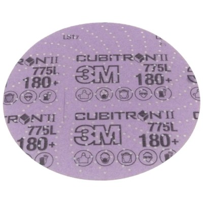 3M Cubitron II Ceramic Abrasive Disc 150 mm Fine Grade P180 Grit Pack of 50 64265