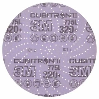 3M Cubitron II Ceramic Abrasive Disc 150mm, 320+ Grade, P320 Grit 50 Per Pack 47082