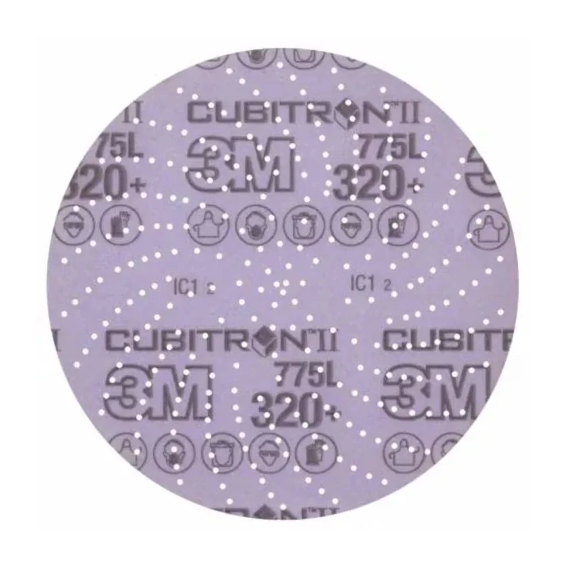 3M Cubitron II Ceramic Abrasive Disc 150mm, 320+ Grade, P320 Grit 50 Per Pack 47082