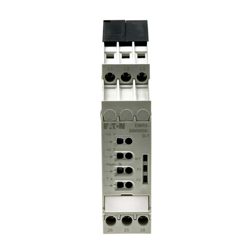 Eaton Monitoring Relay 300/500 V AC Voltage and Phase Monitor, Contact Configuration CO, DIN Rail 184771 EMR6-AWN500-D-1