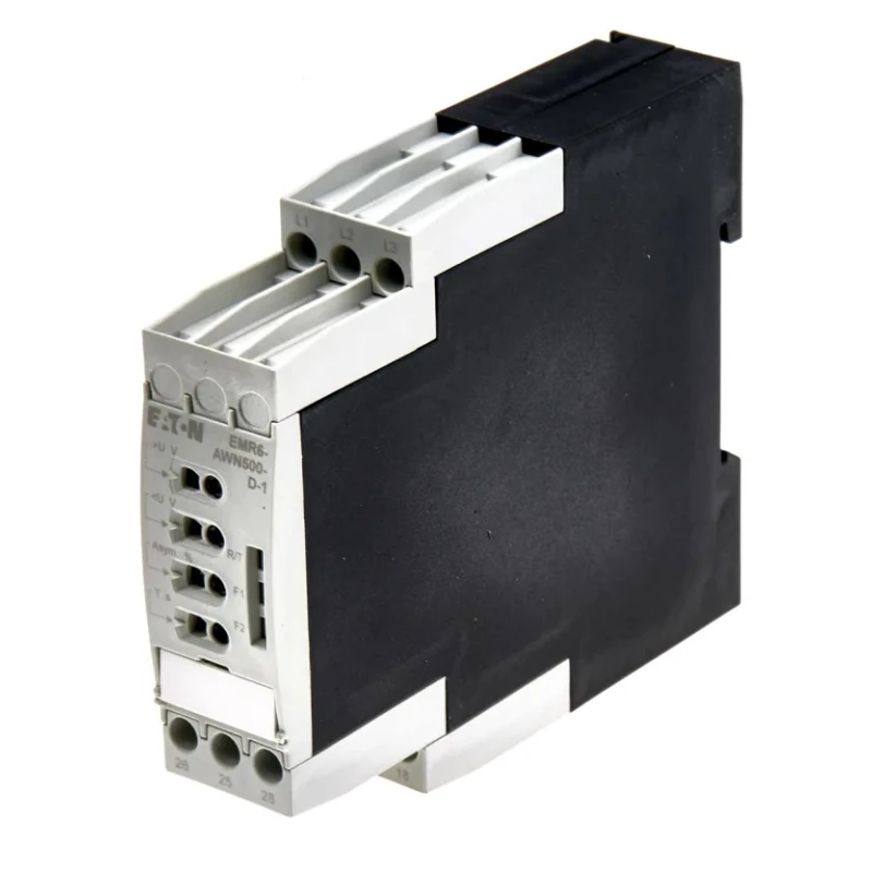 Eaton Monitoring Relay 300/500 V AC Voltage and Phase Monitor, Contact Configuration CO, DIN Rail 184771 EMR6-AWN500-D-1