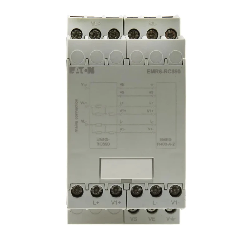 Eaton Insulation Monitoring Relay CO Contact DIN Rail Mount 0V AC to 690 V AC 184775 EMR6-RC690