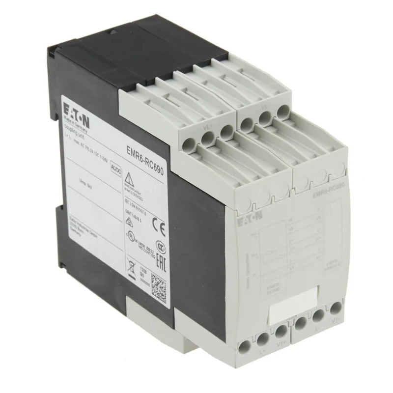 Eaton Insulation Monitoring Relay CO Contact DIN Rail Mount 0V AC to 690 V AC 184775 EMR6-RC690